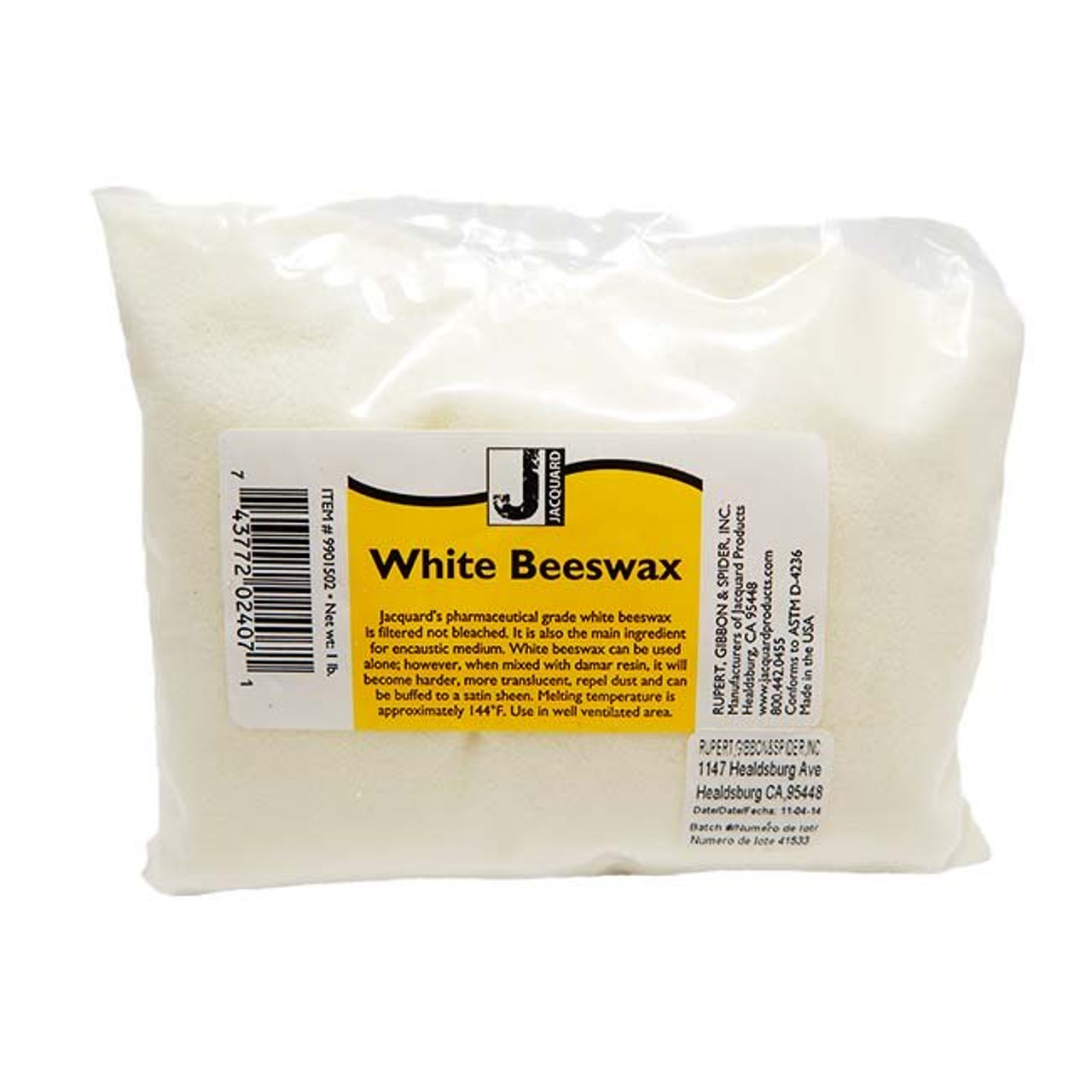 Jacquard White Beeswax, 1 lb